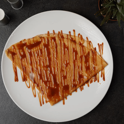 Crêpe au caramel salé fait maison 7,00 €