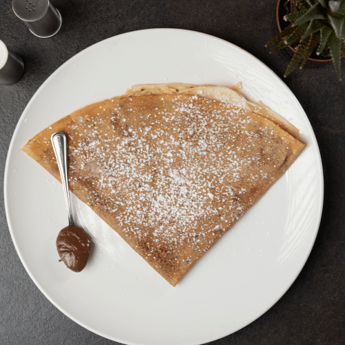Crêpe au Nutella 5,00 €.